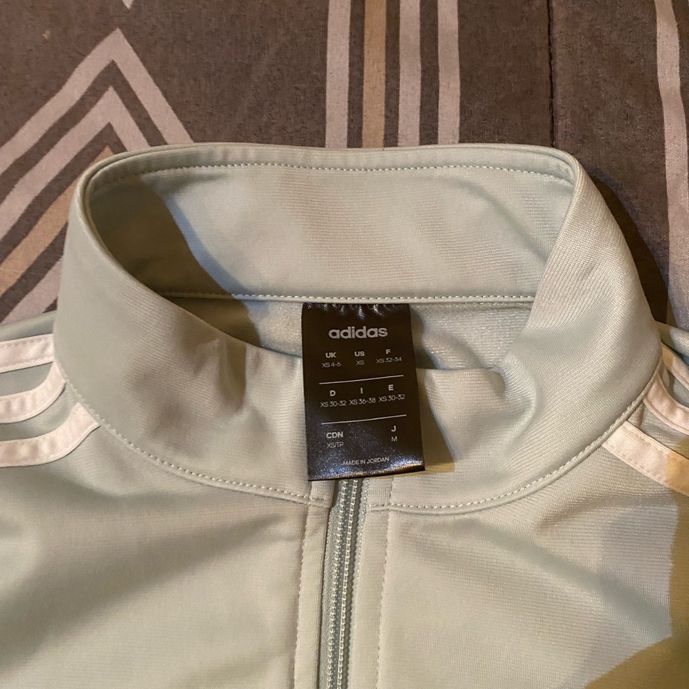 Adidas Woman’s XS Seafoam Green Jacket